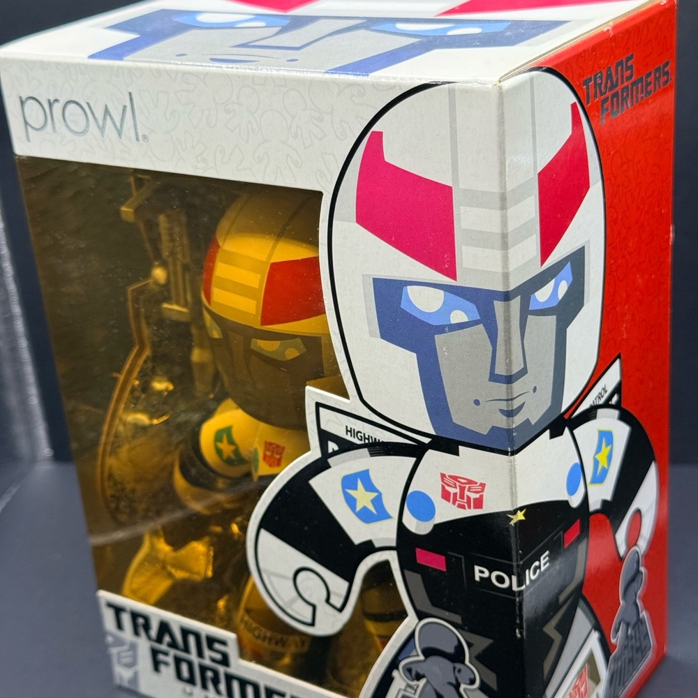 Transformers Mighty Muggs Prowl Figure Hasbro Collectible New In Box